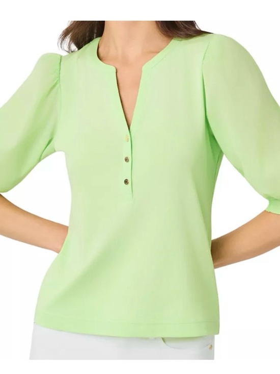Lilly Pulitzer Tops - NWT LILLY PULITZER RONSON TOP MEDIUM PISTACHIO GREEN